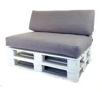 Mayaadi-Home Coussin d'assise MH-UQ-01 Gris 60 x 60 x 15 cm