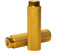 MAYANGYANG Cale Pied BMX Pièces de vélo VTT BMX Chevilles arrière Chevilles antidérapantes vélo Repose-Pieds vélo Repose Pied Velo(Yellow)