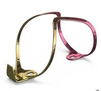MAYANGYANG Porte Bidon VéLo Accessoires de bicyclettes Alliage d'aluminium Ultra-léger Cage de Bouteille de vélo électrolytique Porte Bidon VTT(U Style Pink Gold)