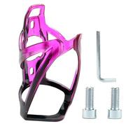 MAYANGYANG Porte Bidon VéLo Porte-Bouteille d'eau réglable for vélo VTT PC Plastique Route vélo de Montagne Porte-Bouteilles d'eau vélo Escalade Support Accessoires Porte Bidon VTT(Black Purple)