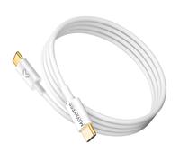 Mayaxess Câble de charge 1m USB-C pour Samsung Galaxy S25 Plus Blanc