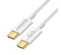 Mayaxess Câble de charge USB-C 1m pour Google Pixel 10 Pro Fold Blanc