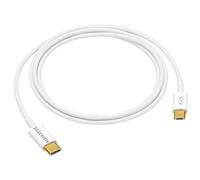 Mayaxess Câble de charge USB-C pour Galaxy S25 Edge 1m Blanc