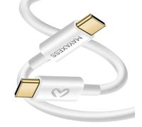 Mayaxess Câble de charge USB-C pour Google Pixel 10 Pro 1m Blanc
