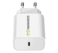 Mayaxess Chargeur pour Google Pixel 10 Pro USB-C 20W Rapide Blanc