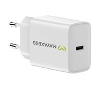 Mayaxess Chargeur Rapide pour Samsung Galaxy S25 USB-C 20W Blanc