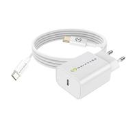 Chargeur Secteur pour Galaxy S20 Fe 20W + Câble USB-C 1m Mayaxess Blanc