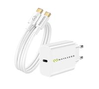 Mayaxess Chargeur Secteur pour Magic 7 Pro 20W + Câble USB-C 1m Blanc