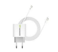 Mayaxess Chargeur Secteur pour Pixel 7 20W + Câble USB-C 1m Blanc