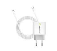 Mayaxess Chargeur Secteur pour Pixel 9 Pro XL 20W + Câble USB-C 1m Blanc