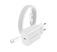Mayaxess Chargeur Secteur pour Xiaomi 17 Ultra 20W + Câble USB-C 1m Blanc