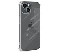 Mayaxess Coque Antichoc pour iPhone 15 Coins Renforcés Transparent