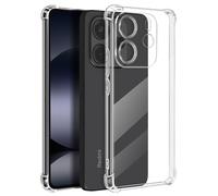 Mayaxess Coque Antichoc pour Xiaomi Redmi Note 14 4G Coins Renforcés Transparent