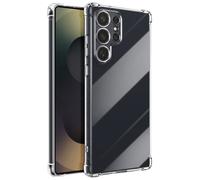 Mayaxess Coque pour Galaxy S25 Ultra en Silicone avec Coins Renforcés Antichocs