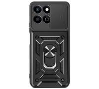 Coque pour Honor 200 Smart Bague Support Cache Caméra Coulissant Mayaxess Noir