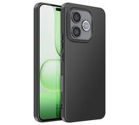 Mayaxess Coque pour Honor 600 Lite Protection Souple en Silicone Noir