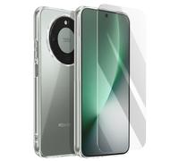 Coque pour Honor Magic 8 Lite avec Protection d'Écran en Verre Trempé Mayaxess Transparent