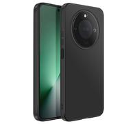 Mayaxess Coque pour Honor Magic 8 Lite en Silicone Souple Antichocs Noir