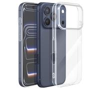 Mayaxess Coque pour iPhone 17 Pro Antichocs Silicone Souple Bords Renforcés