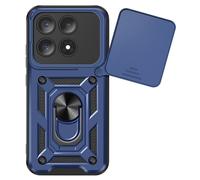 Mayaxess Coque pour Xiaomi 17 avec Cache Caméra Coulissante et Bague Magnétique