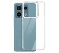 Mayaxess Coque Silicone Souple pour Xiaomi Redmi Note 13 Pro 5G Transparent