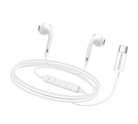Mayaxess Écouteurs Filaires pour Samsung Galaxy A54 USB-C avec Micro intégré