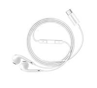 Ecouteurs Filaires USB-C avec Micro intégré pour Honor Magic 8 Pro Blanc