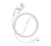 Ecouteurs filaires USB-C pour Oppo Reno 14 Blanc