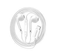 Ecouteurs Filaires USB-C pour Galaxy Z Flip 7 avec Micro intégré Blanc
