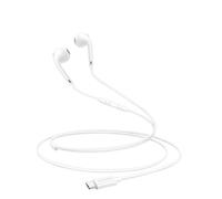 Mayaxess Écouteurs Filaires USB-C pour iPhone Air avec Microphone intégré Blanc