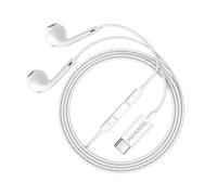 Mayaxess Écouteurs Filaires USB-C pour Pixel 9 Pro XL avec Microphone intégré