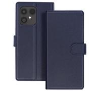 Etui Portefeuille 2 en 1 pour Fairphone 6 avec Coque Détachable Bleu nuit