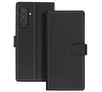 Mayaxess Étui Portefeuille 2 en 1 pour Galaxy A17 avec Coque Détachable Noir