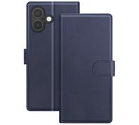 Mayaxess Étui Portefeuille 2 en 1 pour iPhone 17 avec Coque Détachable Bleu nuit