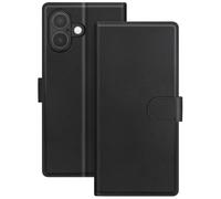 Mayaxess Étui Portefeuille 2 en 1 pour iPhone 17 avec Coque Détachable Noir