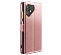 Étui Portefeuille pour Fairphone 6 avec Dragonne et Fonction Support Mayaxess Rose champagne