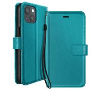 Mayaxess Étui Portefeuille pour iPhone 13 avec Support Vidéo et Dragonne