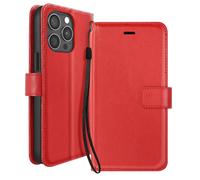 Mayaxess Étui Portefeuille pour iPhone 15 Pro Max avec Dragonne et Support Vidéo