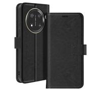 Mayaxess Étui pour Honor Magic 7 Lite Portefeuille avec Dragonne Noir