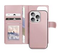 Étui pour iPhone 16 Pro Coque Détachable Mayaxess Rose champagne