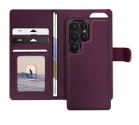 Mayaxess Étui pour Samsung Galaxy S25 Ultra Coque Détachable Violet