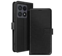 Mayaxess Étui pour Xiaomi 14T Pro Portefeuille avec Dragonne Noir