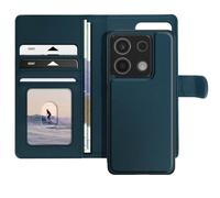 Mayaxess Étui pour Xiaomi Redmi Note 13 5G Coque Détachable Bleu