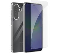 Mayaxess, kit de protection pour Samsung Galaxy A36 Soft Case et verre blindé, transparent