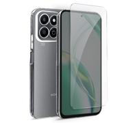 Pack Protection pour Honor 200 Smart Coque Souple et Verre Trempé Transparent