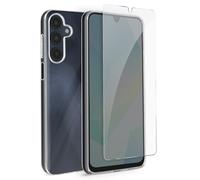 Mayaxess Pack Protection pour Samsung Galaxy A16 Coque Souple et Verre Trempé Transparent