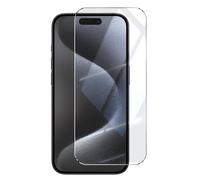 Mayaxess Verre Trempé pour iPhone 15 Pro Dureté 9H Anti-rayures Transparent