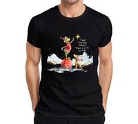 Maybe Christmas Means a Little More Grinch T-shirt pour homme Ornement de Noël, Noir , XL