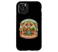 Maybe Plants are Addicted to Me Squelette de Jardinier Amusant Coque pour iPhone 11 Pro