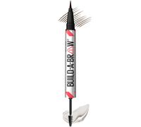 Maybelline Build-A-Brow Crayon sourcils 2 en 1 et gel scellant pour sourcils, maquillage pour des sourcils plus fournis et plus r alistes, brun